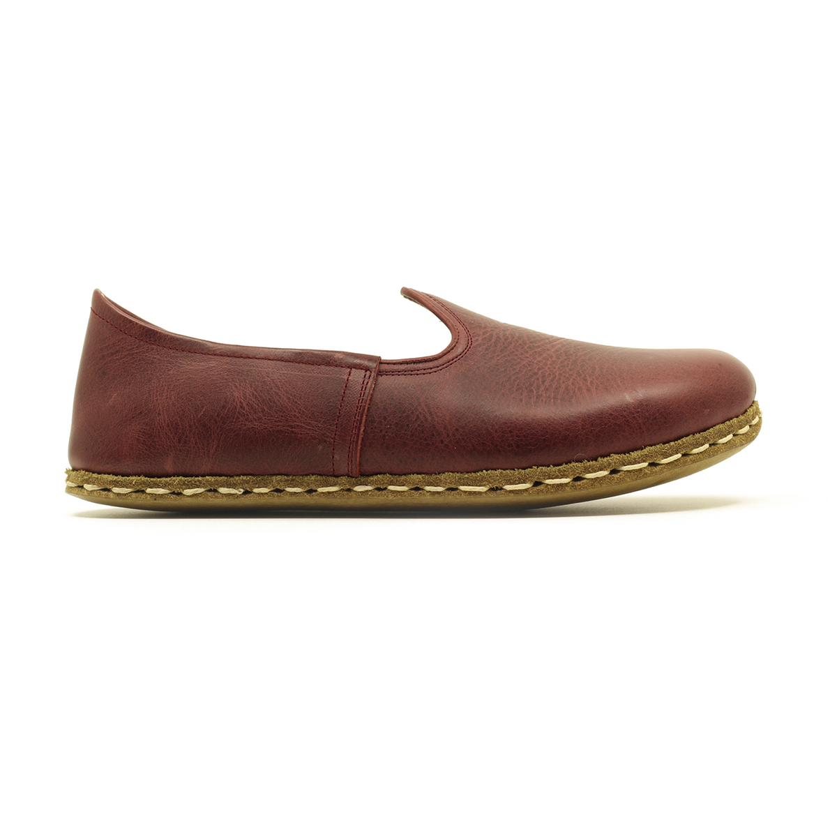 Erkek Bordo Klasik Barefoot Ayakkabı, 6. fotoğraf