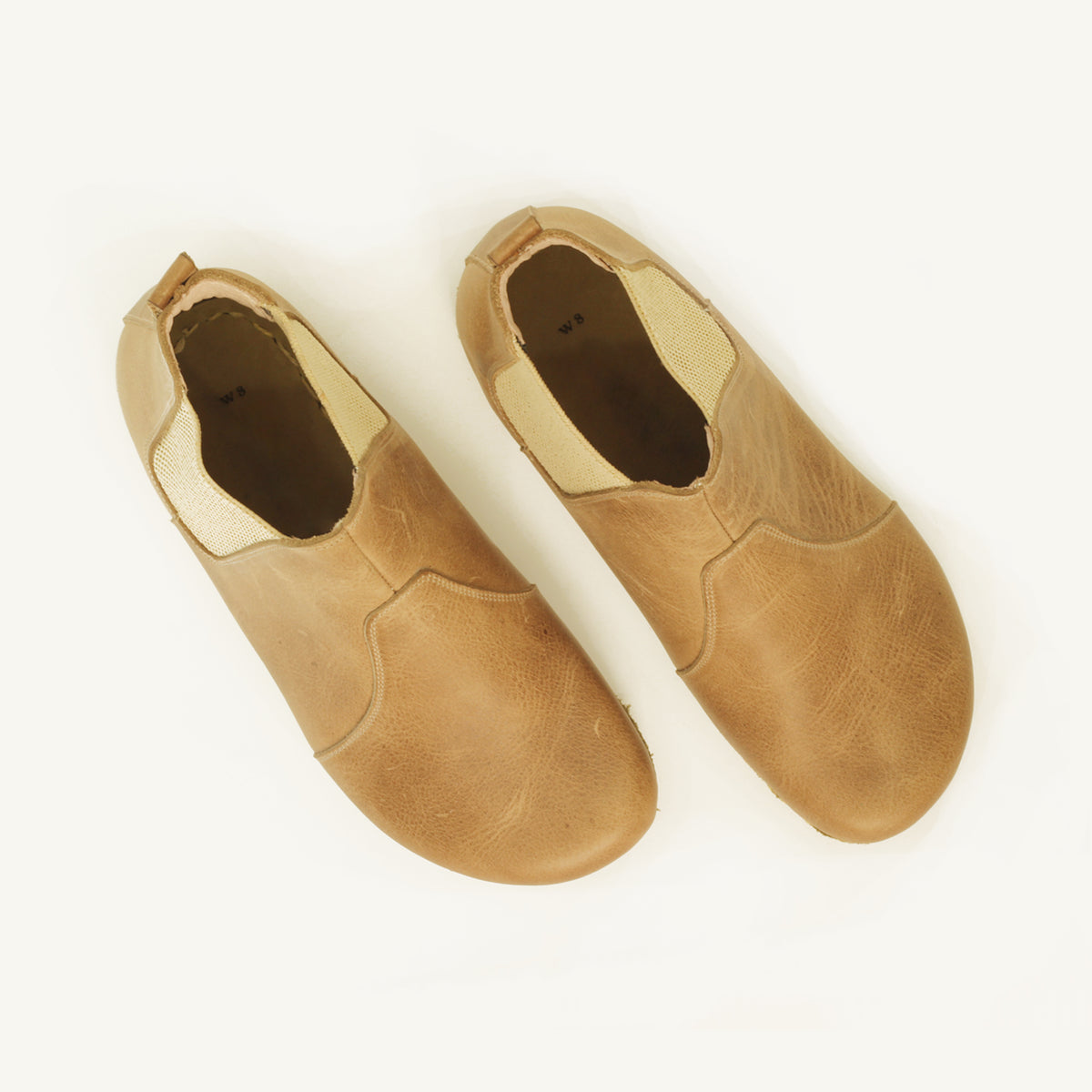 Kadın Bej Chelsea Barefoot Bot, 5. fotoğraf