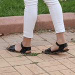 Kadın Siyah Lena Barefoot Sandalet, 4. fotoğraf