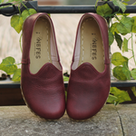 Erkek Bordo Klasik Barefoot Ayakkabı, 1. fotoğraf