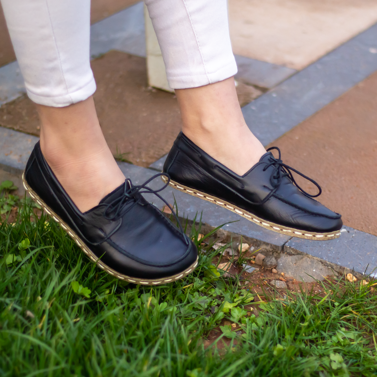 Kadın Siyah Mellow Barefoot Ayakkabı, 1. fotoğraf