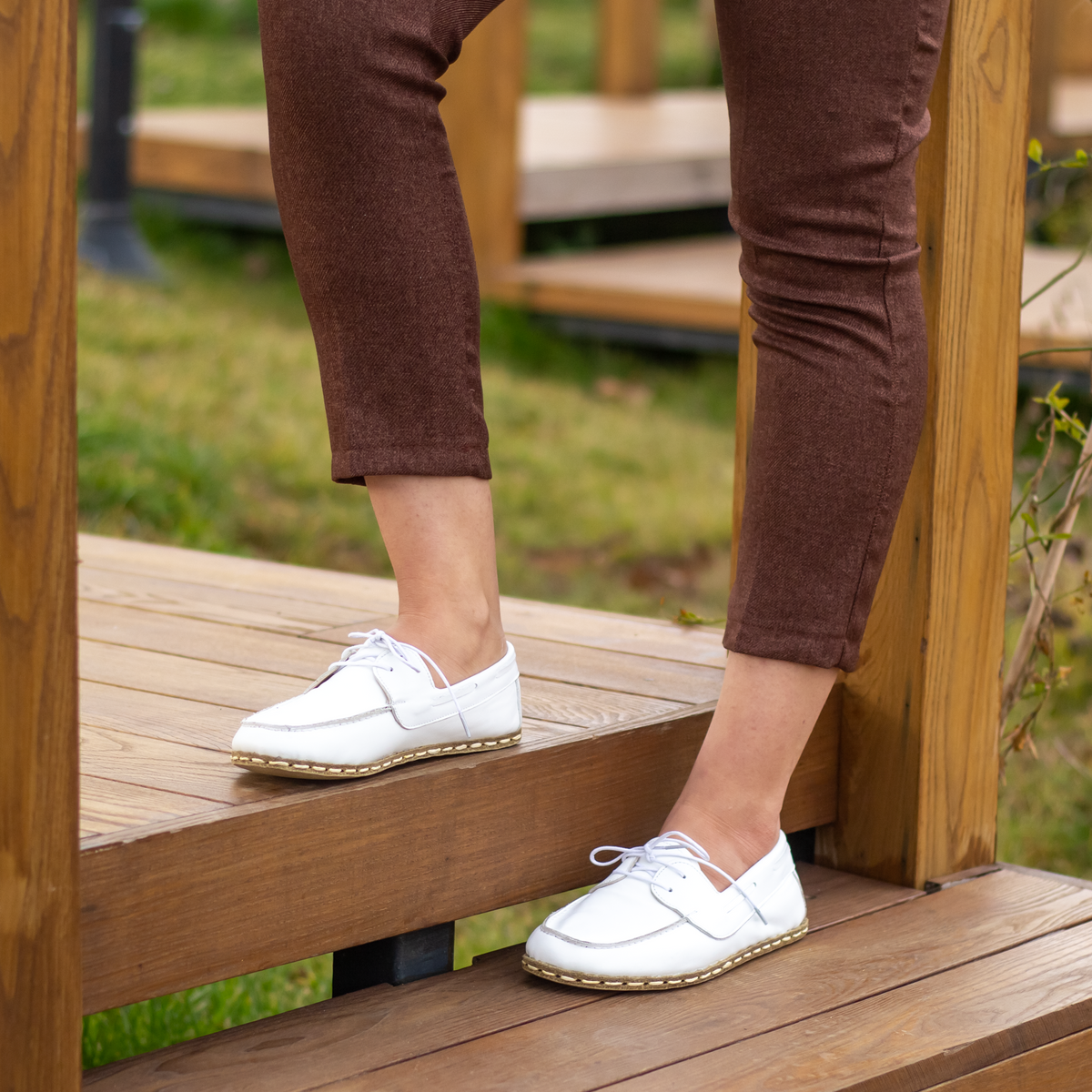 Kadın Beyaz Mellow Barefoot Ayakkabı, 6. fotoğraf