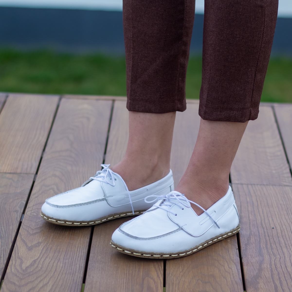 Kadın Beyaz Mellow Barefoot Ayakkabı, 4. fotoğraf