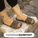 Kadın Zeytin Yeşili Boyka Barefoot Terlik, 1. fotoğraf