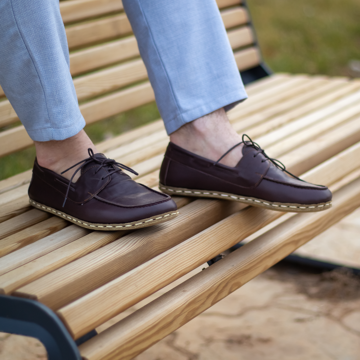 Erkek Fındık Kahve Mellow Barefoot Ayakkabı, 6. fotoğraf