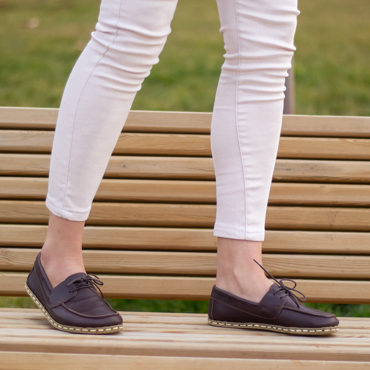 Kadın Fındık Kahve Mellow Barefoot Ayakkabı, 4. fotoğraf