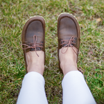 Kadın Klasik Kahverengi Mellow Barefoot Ayakkabı, 1. fotoğraf