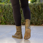 Kadın Zeytin Yeşili Barefoot Bot, 4. fotoğraf