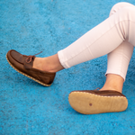 Kadın Klasik Kahverengi Mellow Barefoot Ayakkabı, 5. fotoğraf