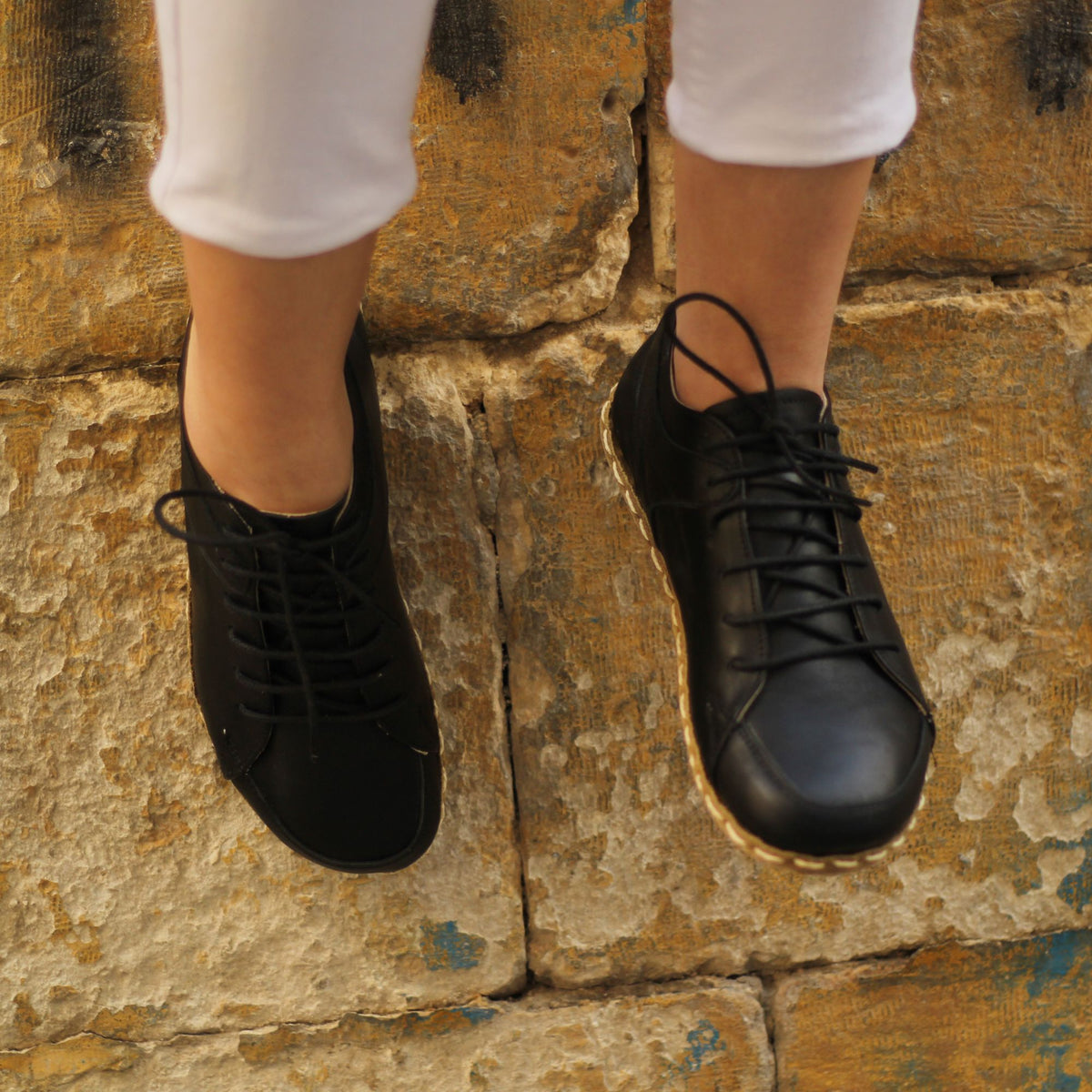 Kadın Siyah Sneaker Barefoot Ayakkabı, 2. fotoğraf