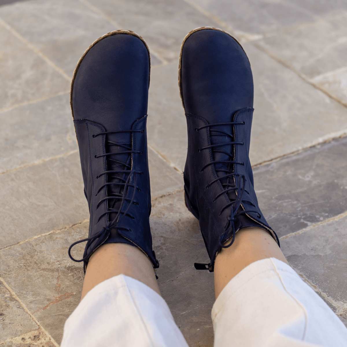 Kadın Lacivert Barefoot Bot, 7. fotoğraf