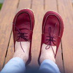 Erkek Bordo Mellow Barefoot Ayakkabı, 4. fotoğraf