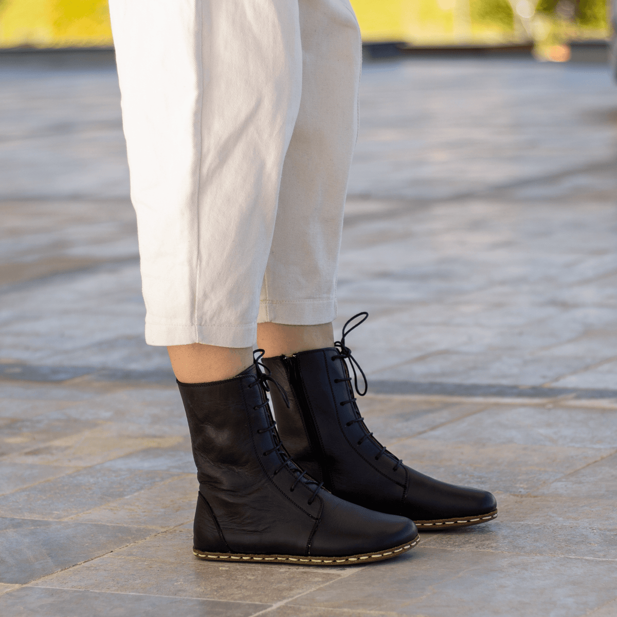 Kadın Siyah Barefoot Bot, 6. fotoğraf