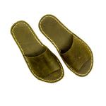 Kadın Zeytin Yeşili Boyka Barefoot Terlik, 7. fotoğraf