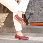 Kadın Bordo Sevim Barefoot Ayakkabı, 4. fotoğraf