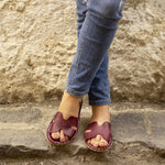Kadın Bordo Aloha Barefoot Terlik, 6. fotoğraf