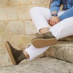 Kadın Zeytin Yeşili Chelsea Barefoot Bot, 3. fotoğraf