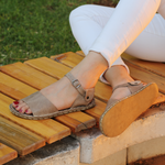 Kadın Bej Lena Barefoot Sandalet, 4. fotoğraf