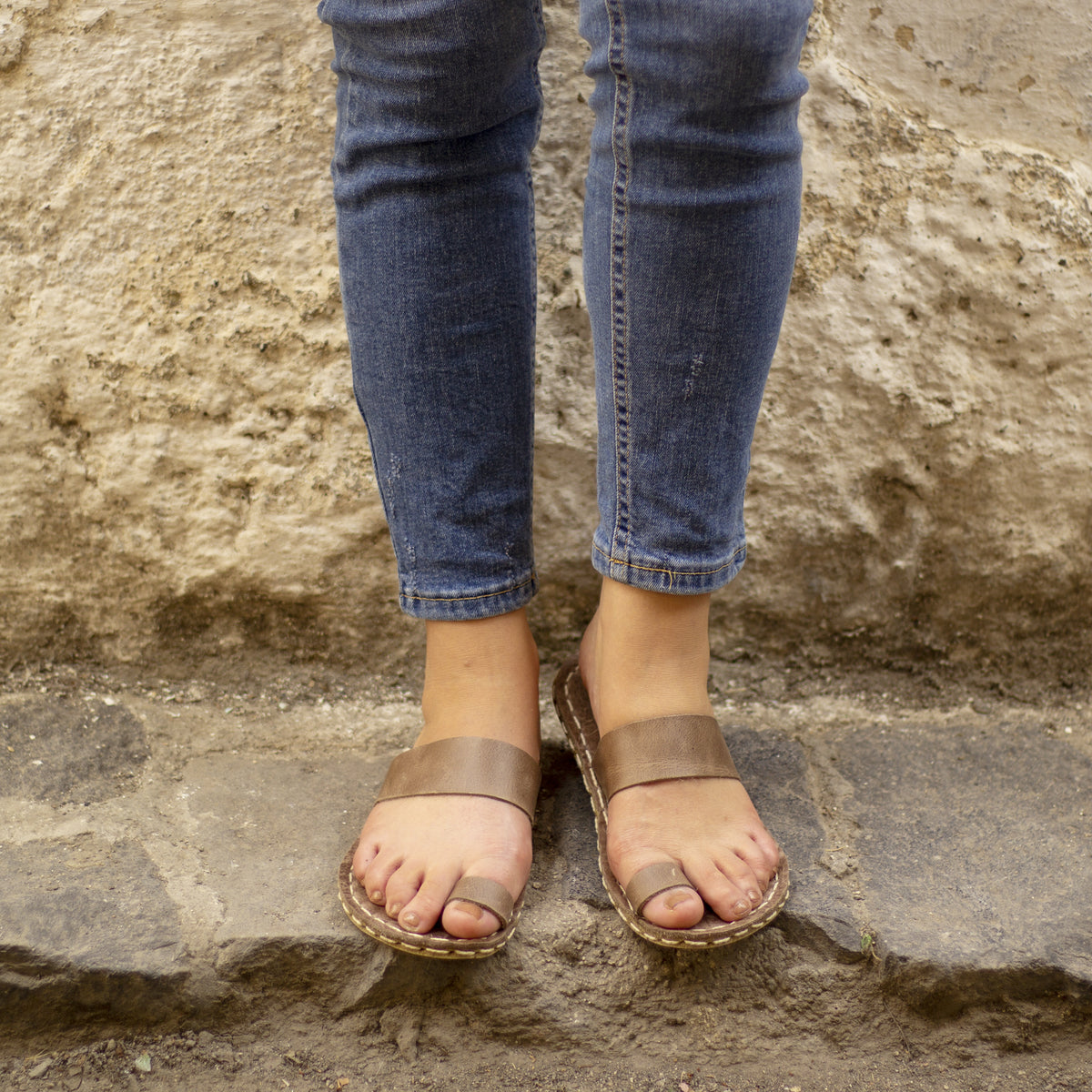 Kadın Bej Barefoot Terlik, 6. fotoğraf