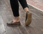 Kadın Klasik Kahve Atkılı Barefoot Ayakkabı, 9. fotoğraf