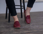 Kadın Bordo Atkılı Barefoot Ayakkabı, 7. fotoğraf