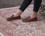 Kadın Parlak Kahve Atkılı Barefoot Ayakkabı, 4. fotoğraf