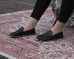 Kadın Siyah Atkılı Barefoot Ayakkabı, 4. fotoğraf