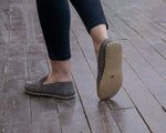 Kadın Gri Nubuk Atkılı Barefoot Ayakkabı, 8. fotoğraf