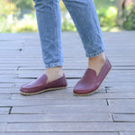 Kadın Bordo Makasyon Barefoot Ayakkabı, 2. fotoğraf