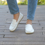 Kadın Beyaz Makasyon Barefoot Ayakkabı, 5. fotoğraf