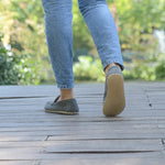 Kadın Gri Nubuk Makasyon Barefoot Ayakkabı, 3. fotoğraf