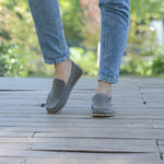 Kadın Gri Nubuk Makasyon Barefoot Ayakkabı, 6. fotoğraf