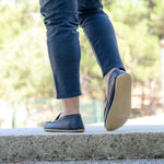 Erkek Lacivert Makasyon Barefoot Ayakkabı, 4. fotoğraf