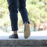 Erkek Siyah Makasyon Barefoot Ayakkabı, 5. fotoğraf