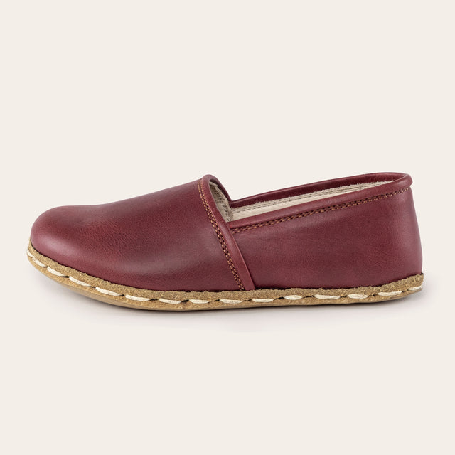 Çocuk Barefoot Yalınayak Ayakkabı, Bordo