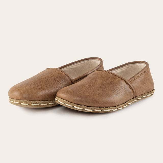 Çocuk Barefoot Yalınayak Ayakkabı, Kahve
