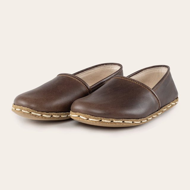 Çocuk Barefoot Yalınayak Ayakkabı, Mat Kahverengi